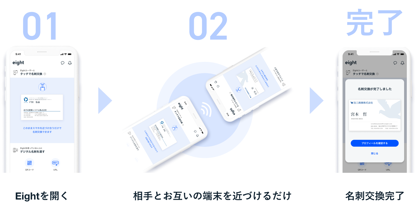 夏のタッチ名刺交換チャレンジ - 名刺アプリ「Eight」